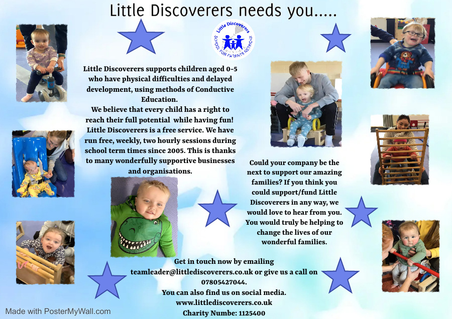 Little Discoverers needs you!